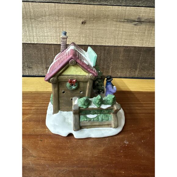 Dickens Collectables Christmas Village CHRISTMAS Trees And Wreaths For Sale - Picture 3 of 6